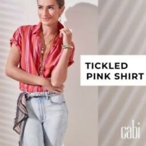 Cabi style #5977 Tickled pink shirt